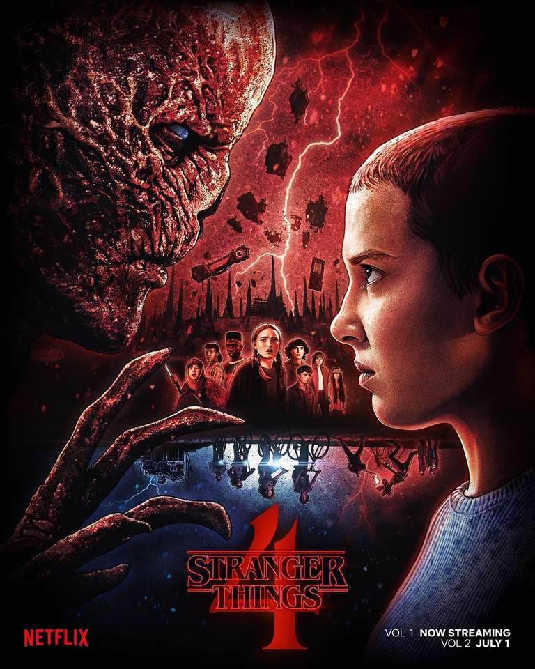 Stranger things puzzle online from photo