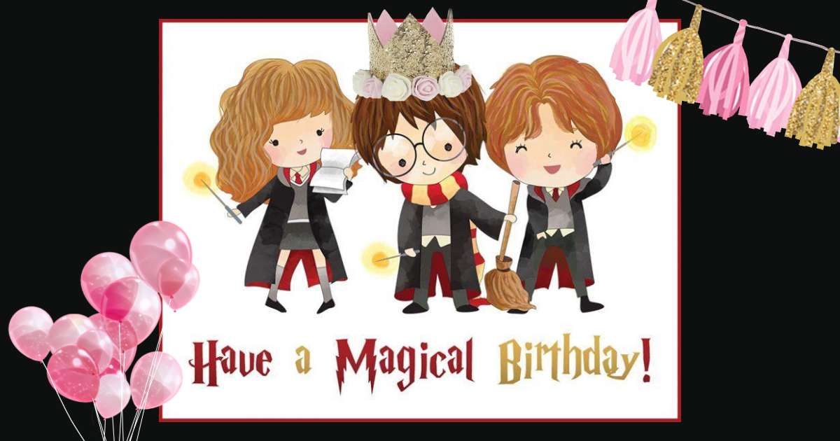 Potter's verjaardag # 4 online puzzel