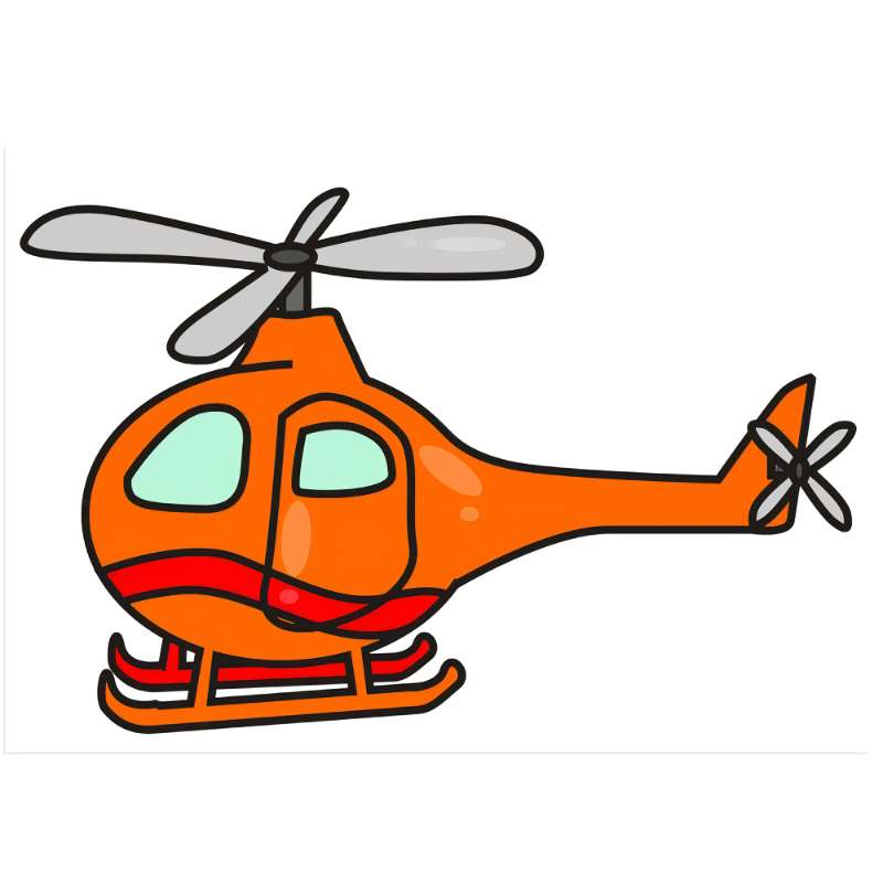 Helikopter-Puzzle Online-Puzzle vom Foto