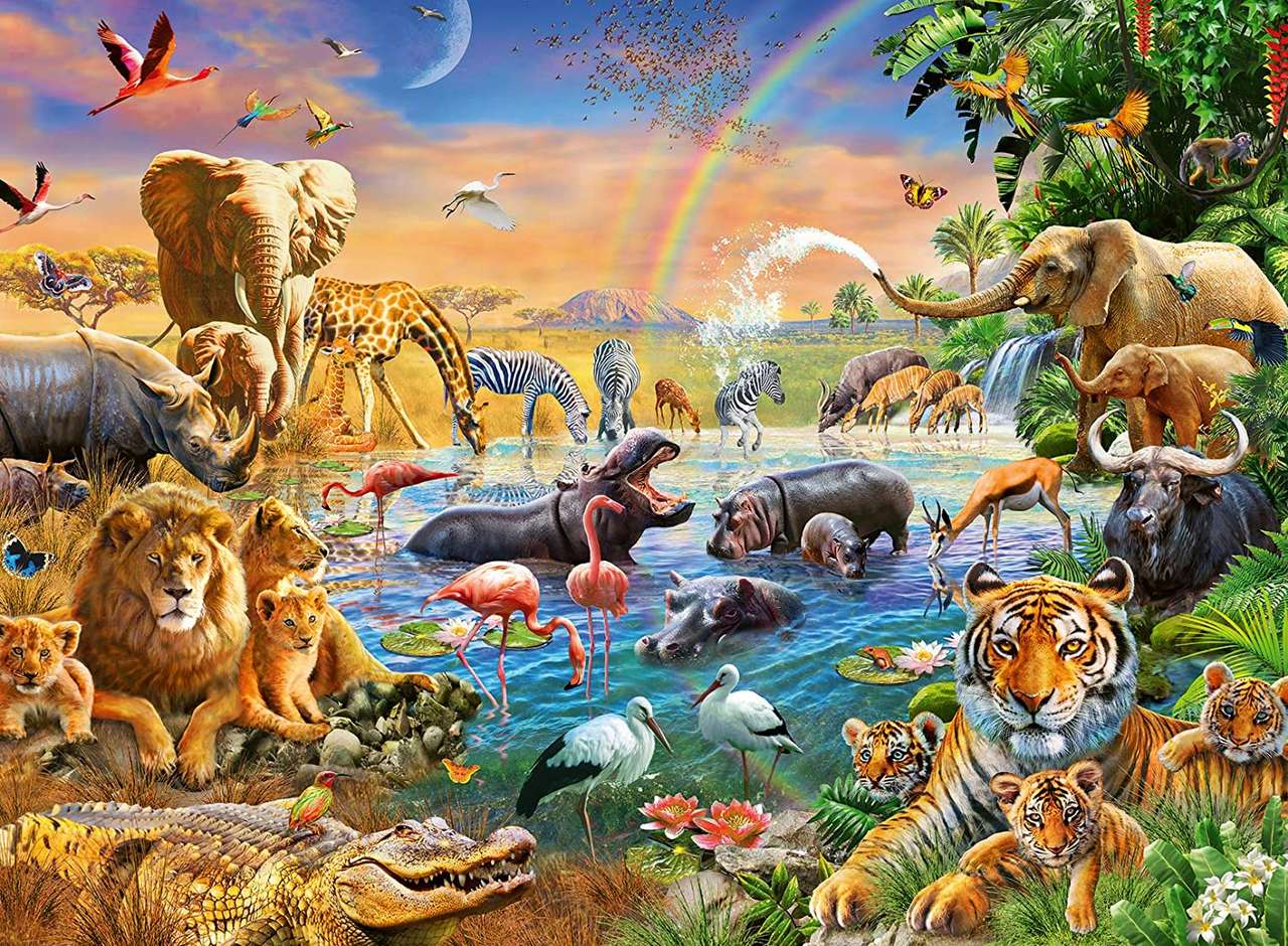 Il regno degli animali puzzle online