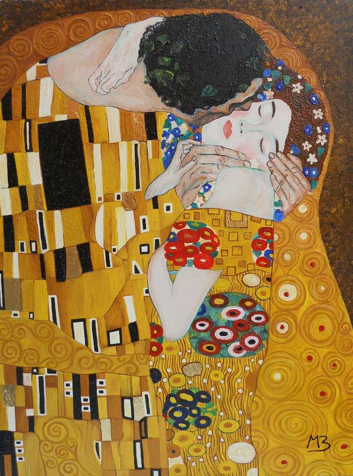 Klimt how nice puzzle online from photo