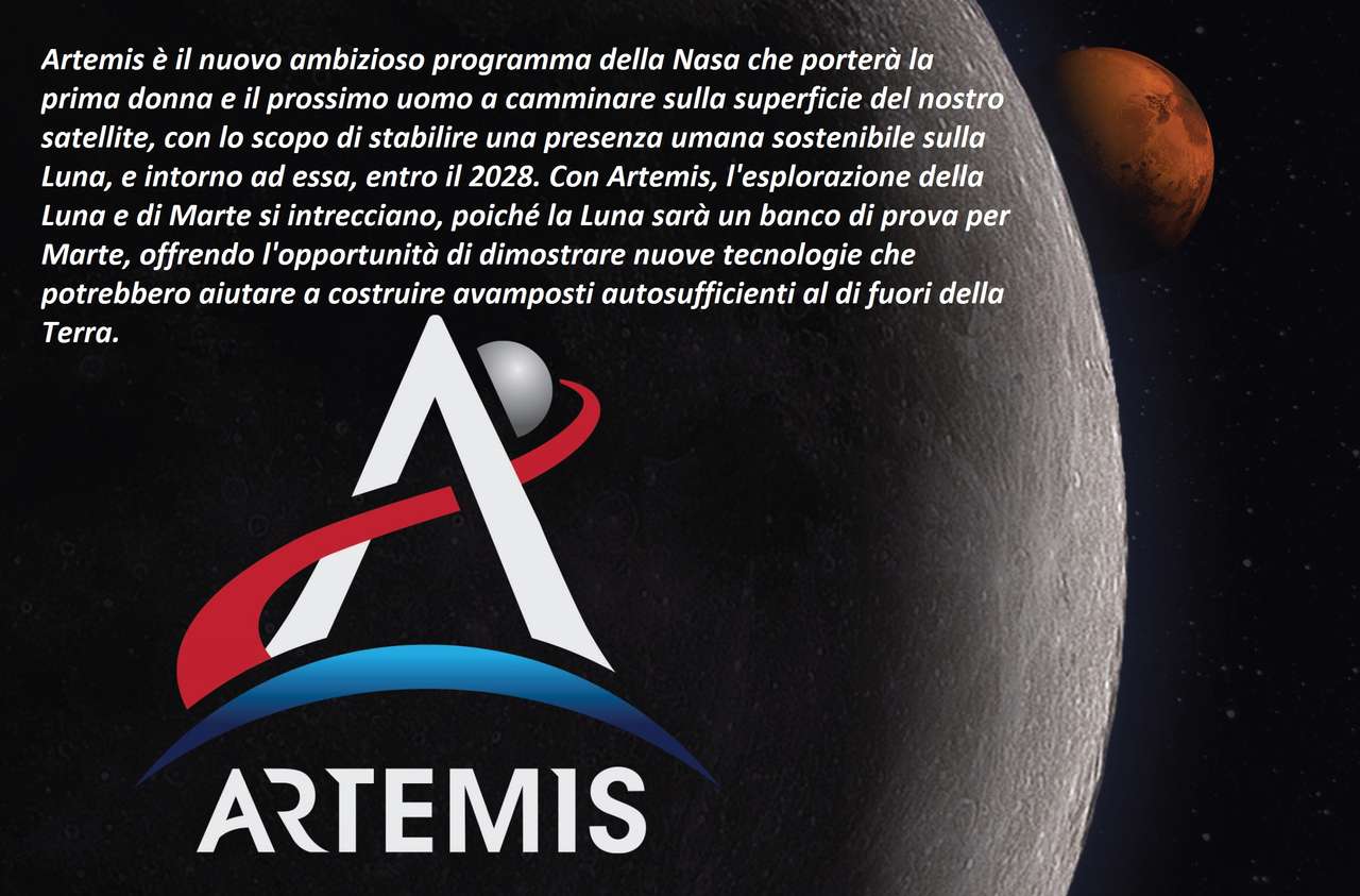 Логотип Артемиды пазл онлайн из фото