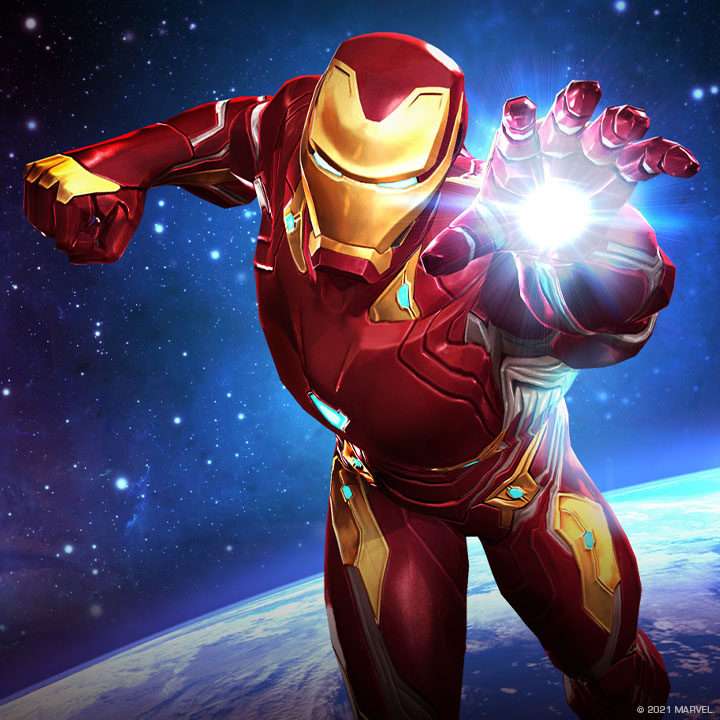 Iron Man puzzle online from photo