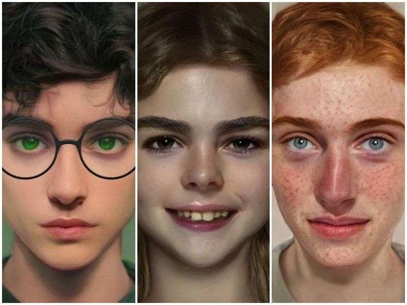 Harry Potter characters online puzzle