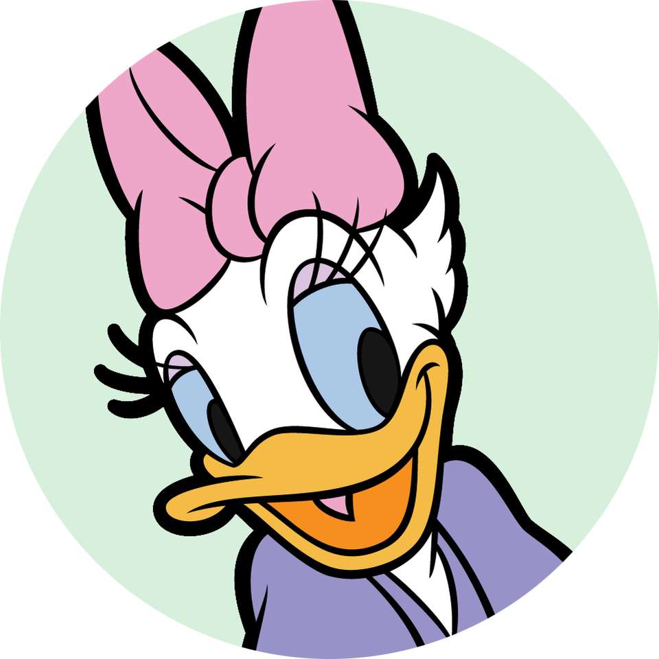 testa daisy duck Pussel online