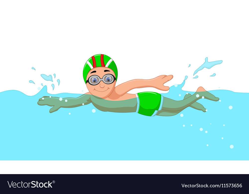 Аз мога да плувам онлайн пъзел