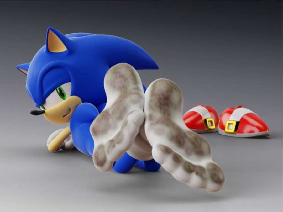 Deus do Sonic puzzle online a partir de fotografia