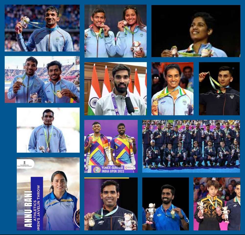 CWG MEDAL puzzle online from photo