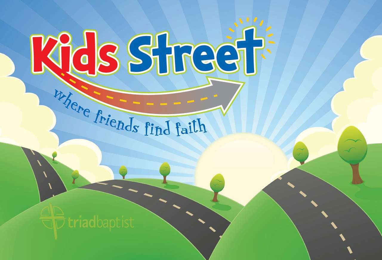 Kids Street puzzle online from photo