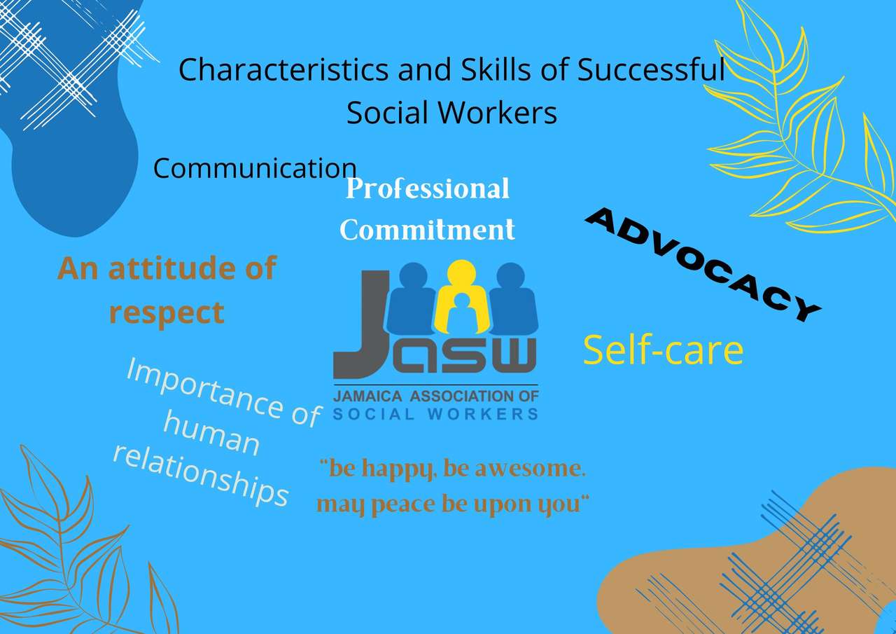 Caracteristici Abilitățile unui asistent social de succes puzzle online din fotografie