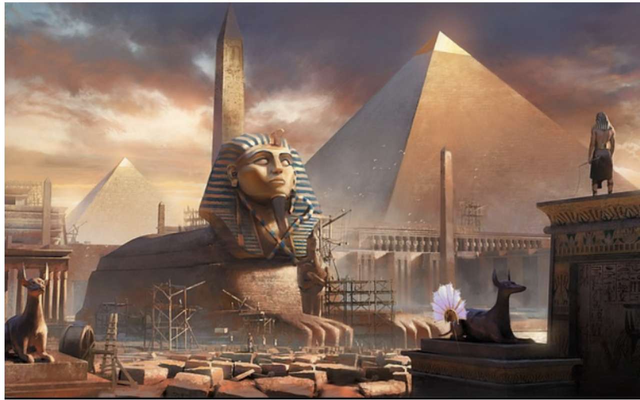 Egiptul antic puzzle online din fotografie