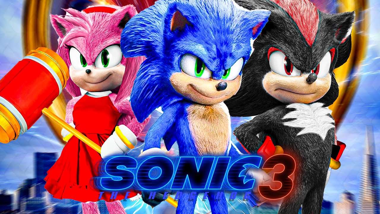 Sonic 3 Hedgehog online παζλ