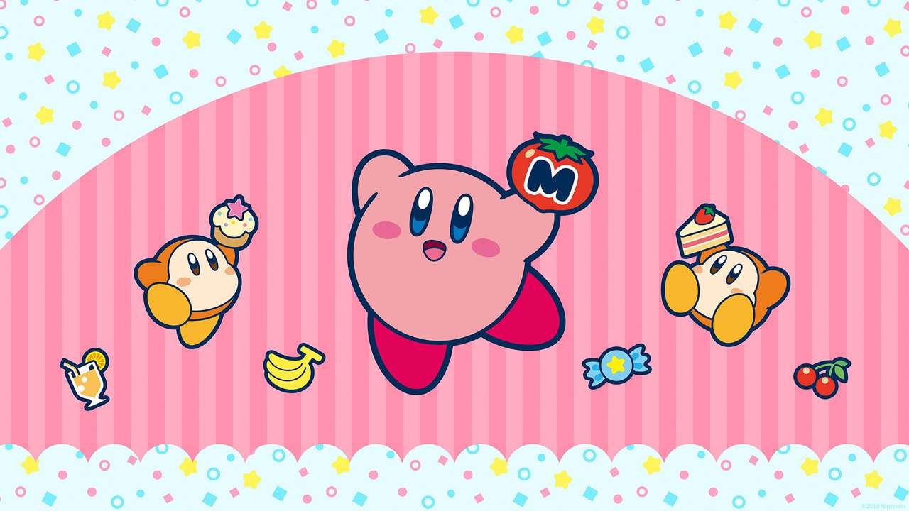 kirby puzzle puzzle online from photo