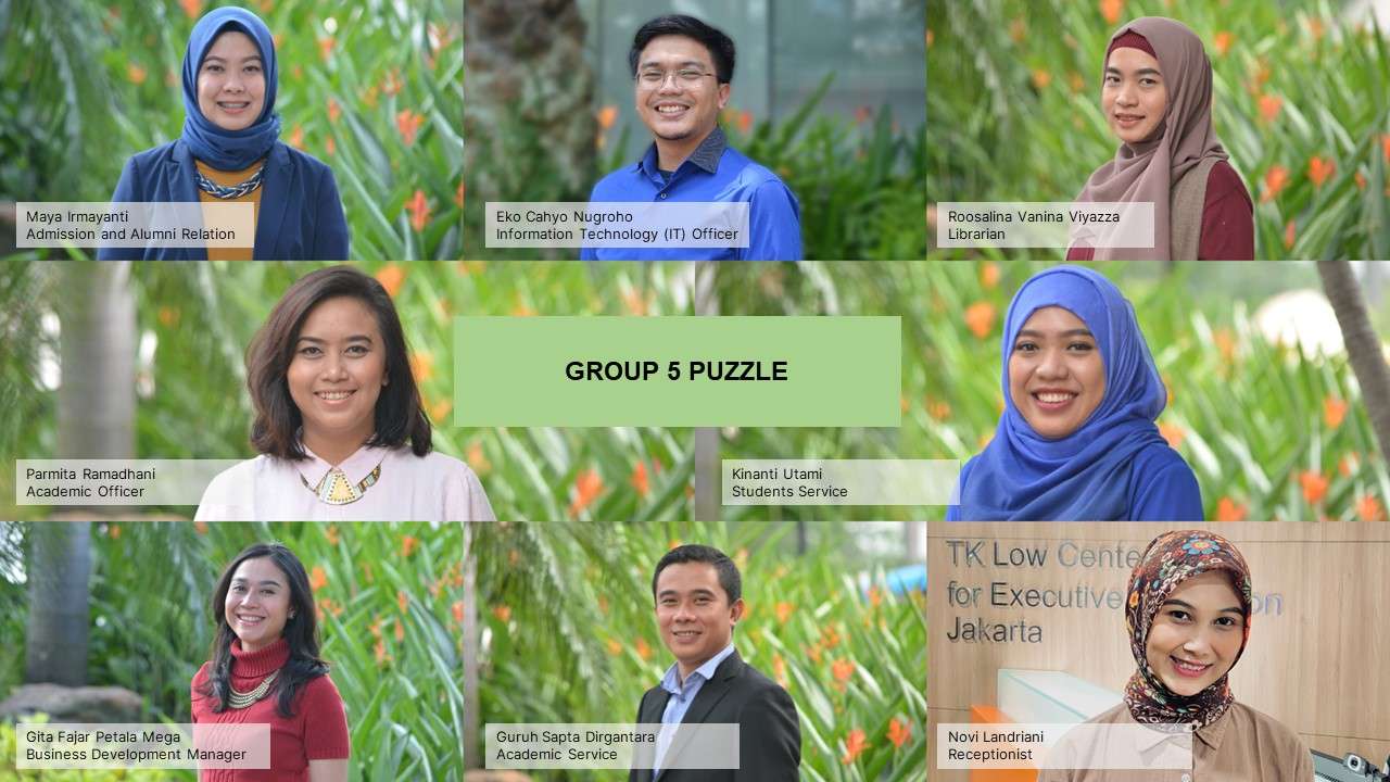 Skupina 5 Puzzle puzzle online z fotografie