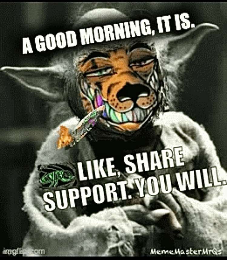 Stoned Tiger Yoda online παζλ