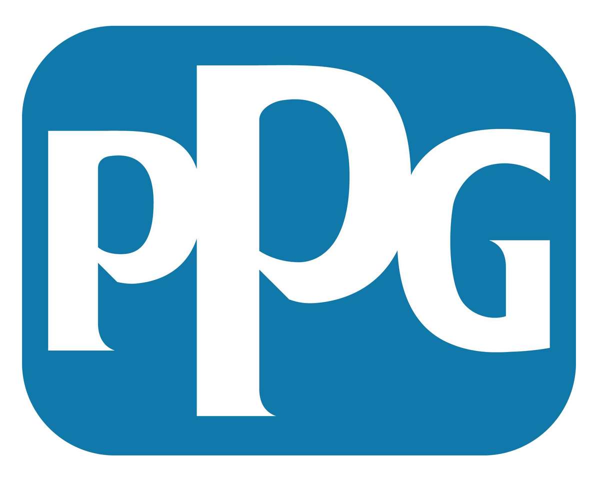 PPG logo creatieve foto puzzel online van foto