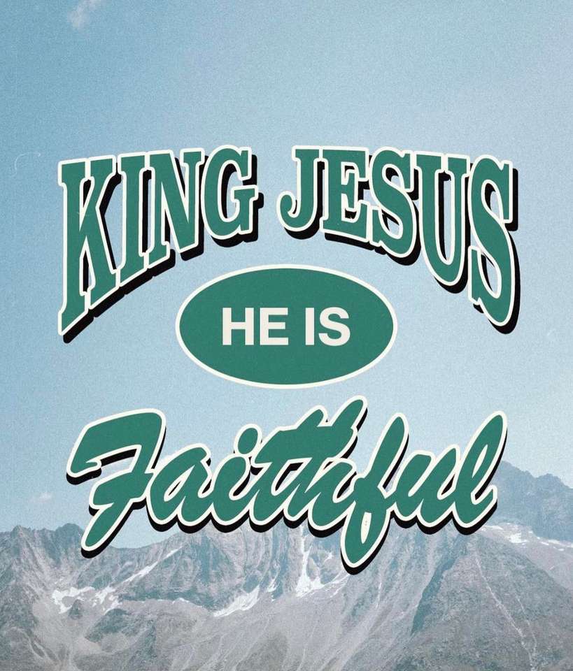Jézus a király online puzzle