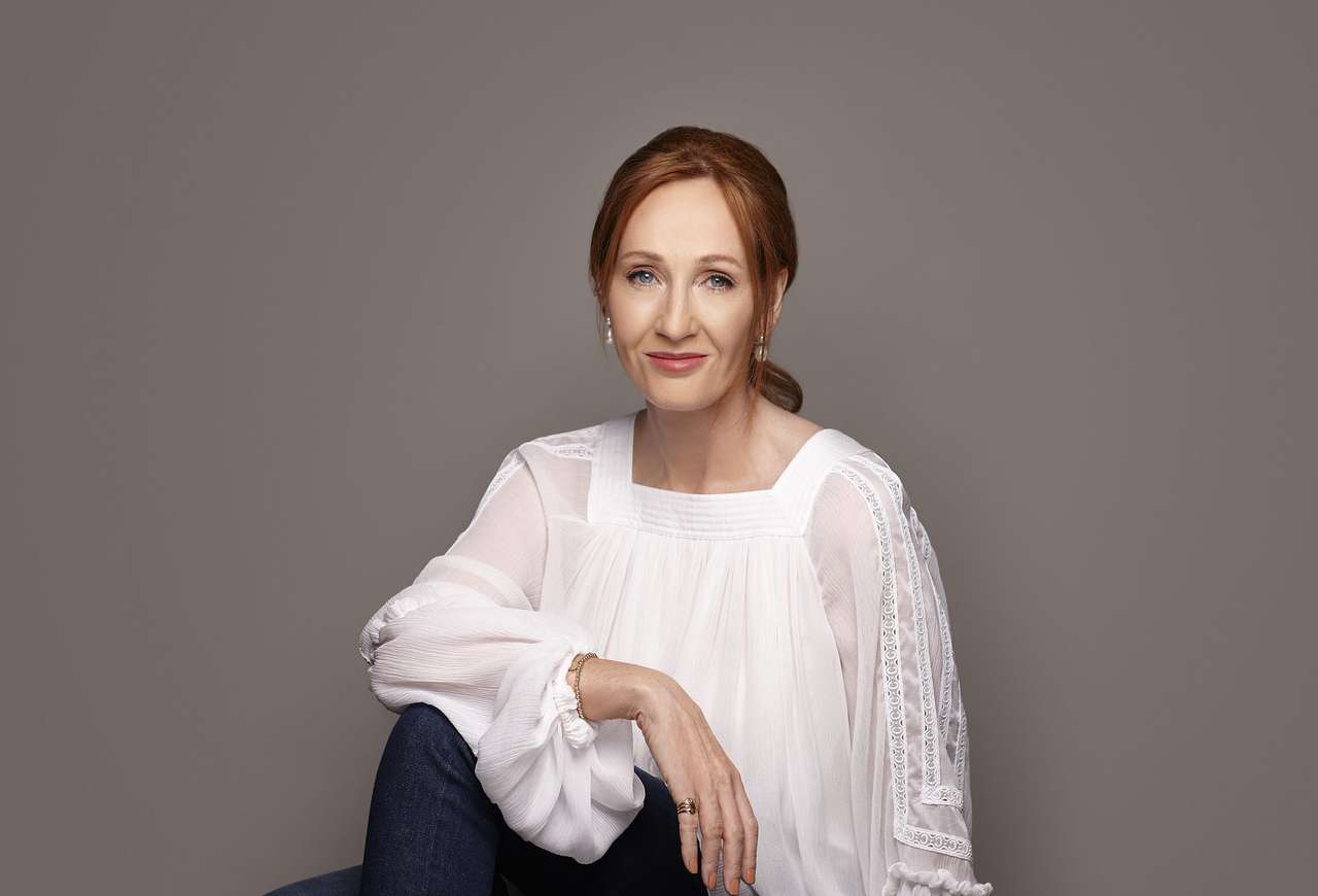 J.K. Rowling pussel online från foto