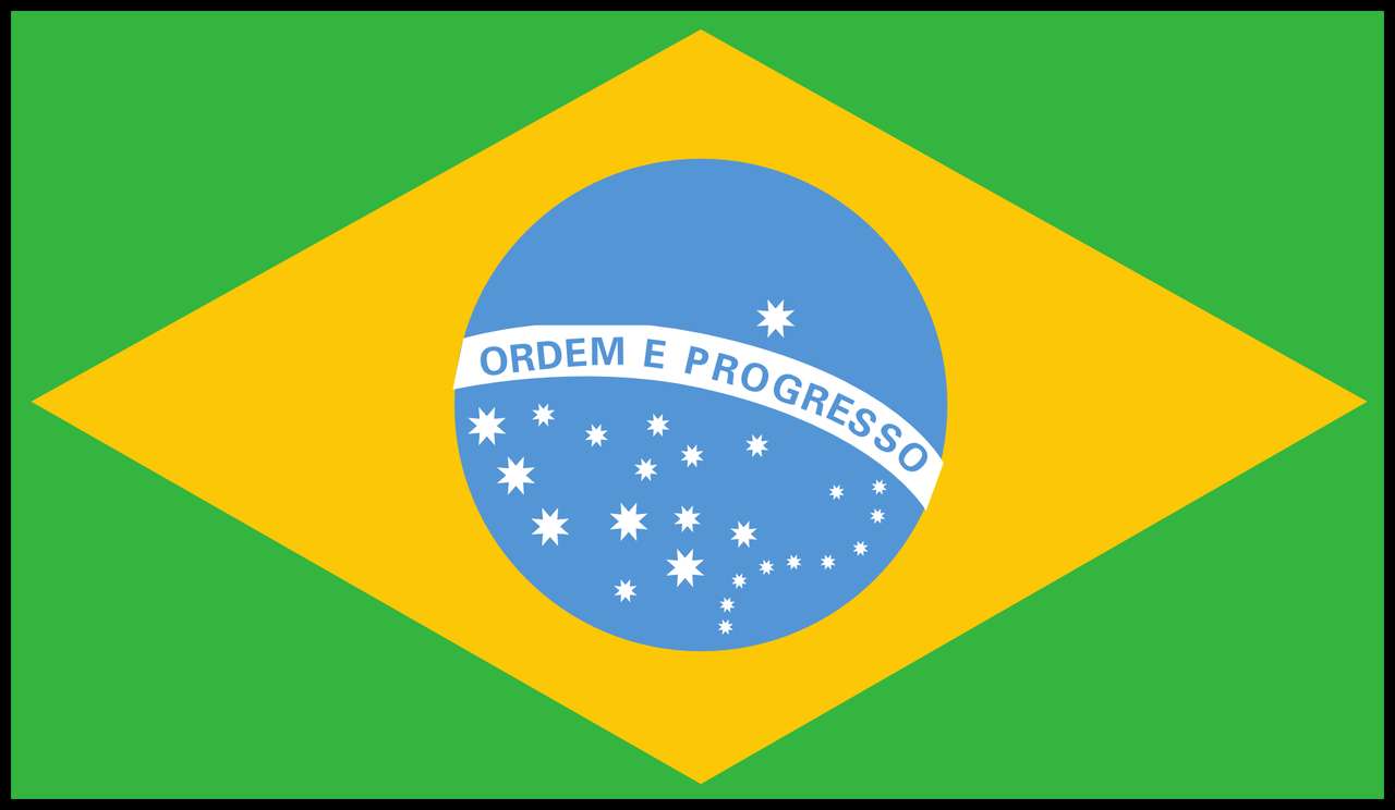 vlag van brazilië online puzzel