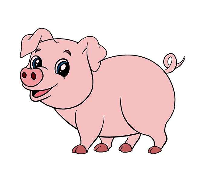 Pig jigsaw puzzle very easy online puzzle