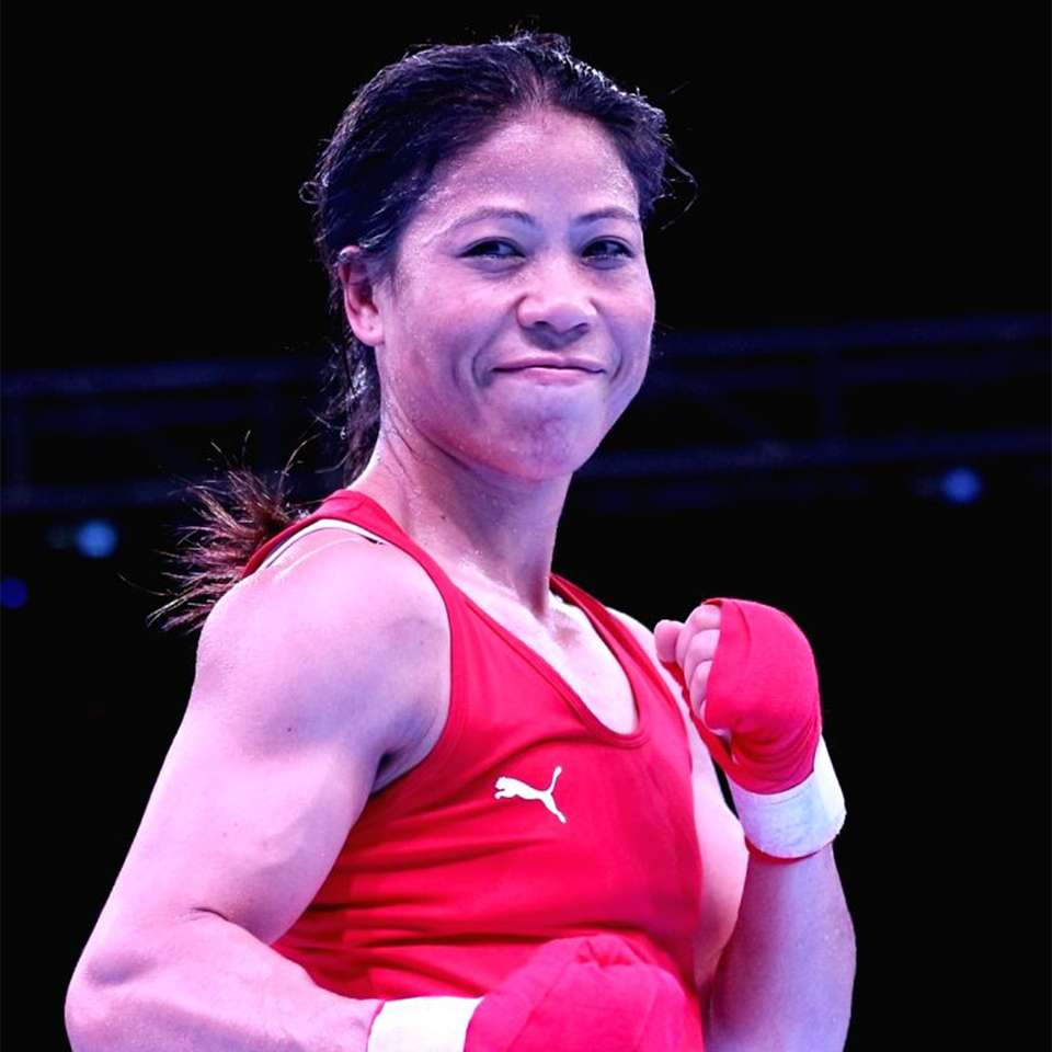 mary kom creative puzzle online from photo