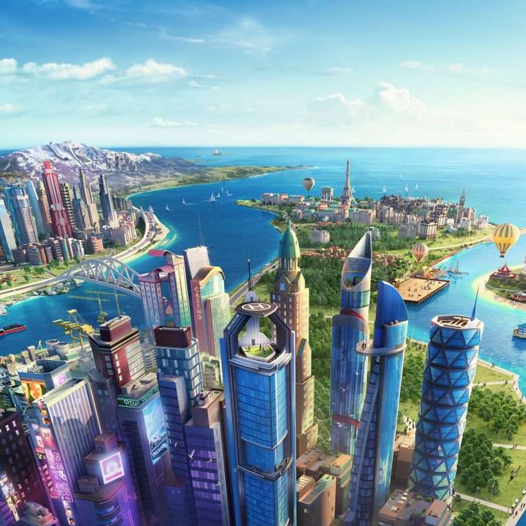 SimCity BuildIt, de meest populaire stad puzzel online van foto