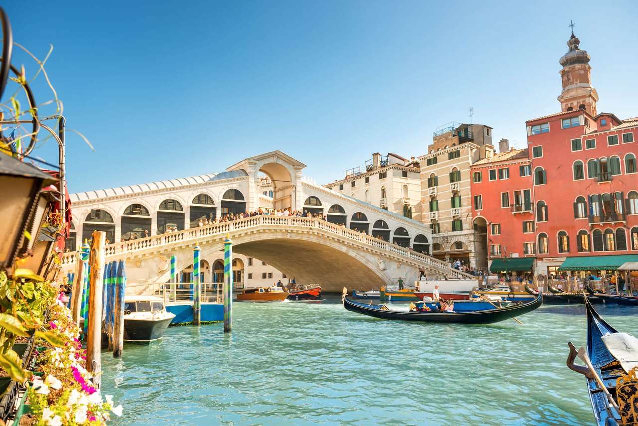 Venetië stad online puzzel