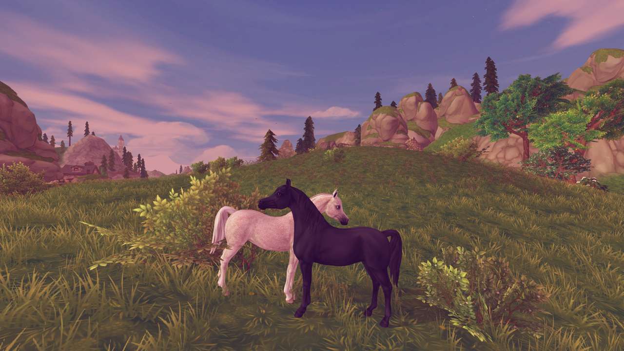 パズル: Sso でアラビアの馬を抱きしめる 写真からオンラインパズル