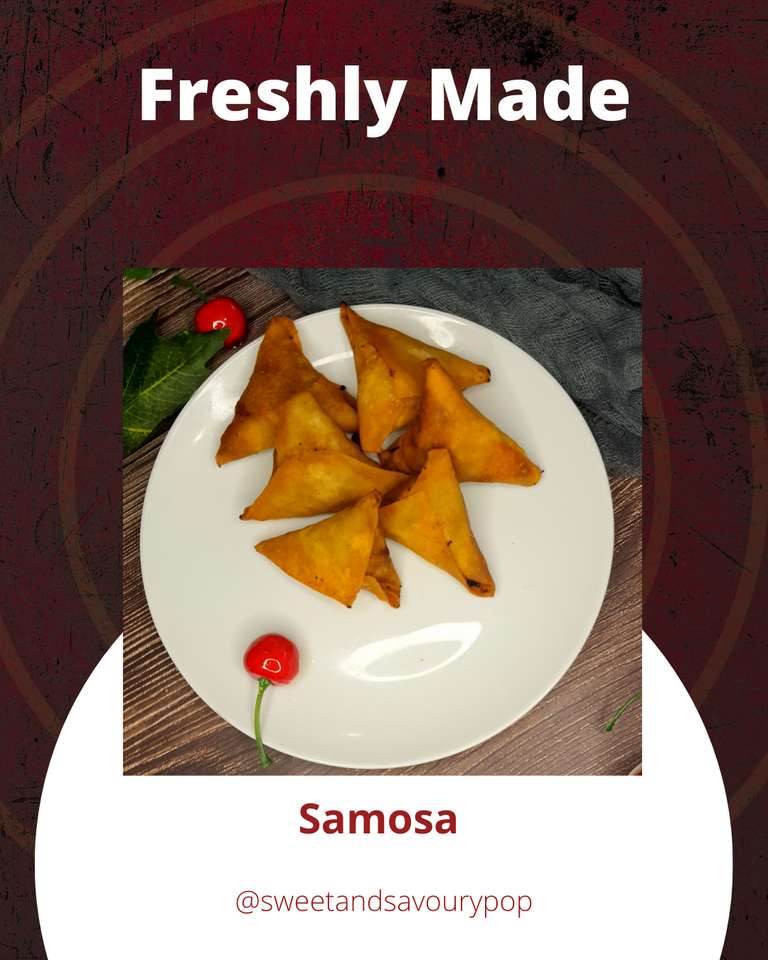 Samosa pic puzzle online a partir de fotografia