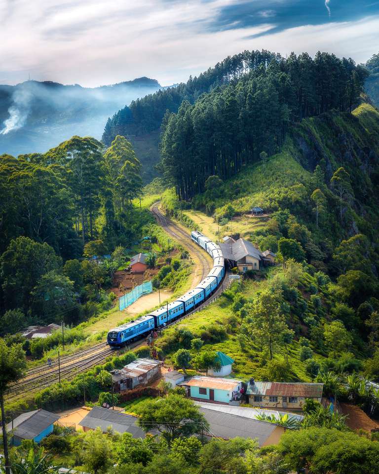 Järnvägen pussel online från foto