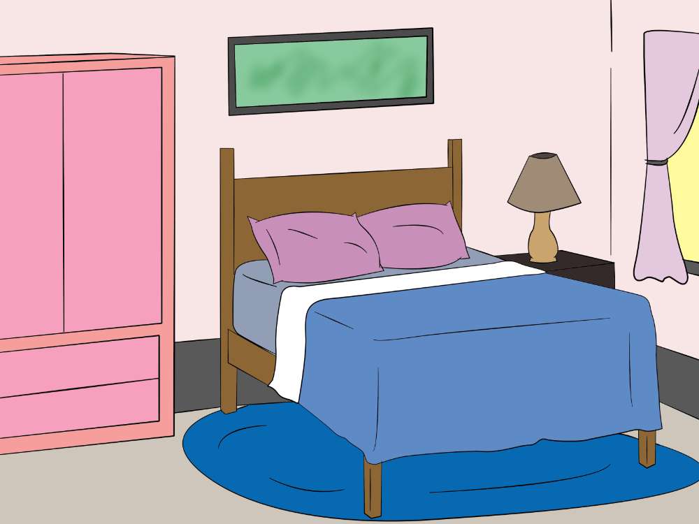 bedroom:) puzzle online from photo