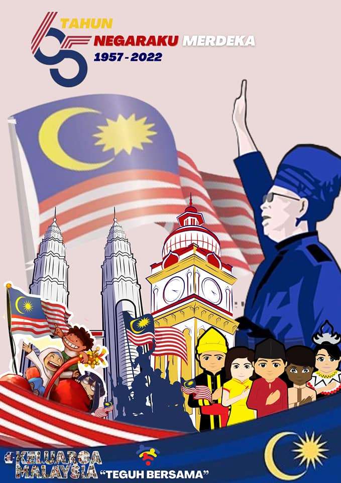 Hari Malaysia pussel online från foto