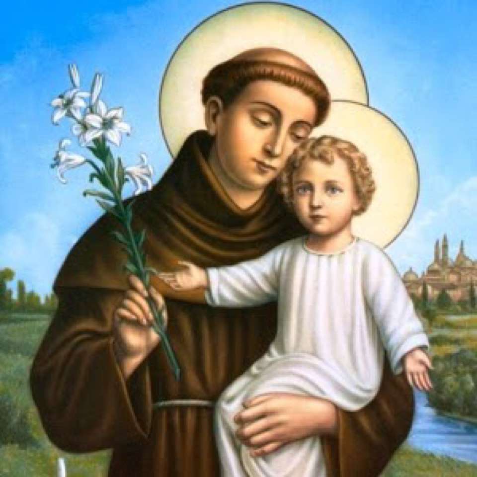 St. Anthony of Padua puzzle online from photo