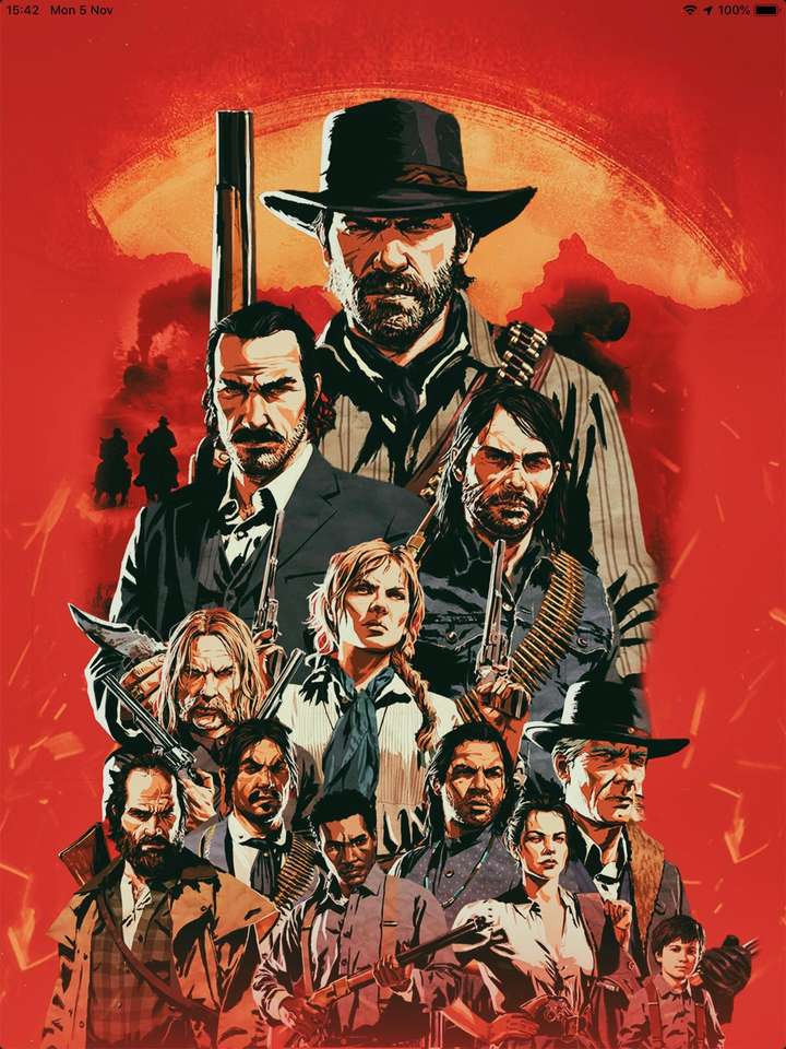 red dead puzzle online from photo