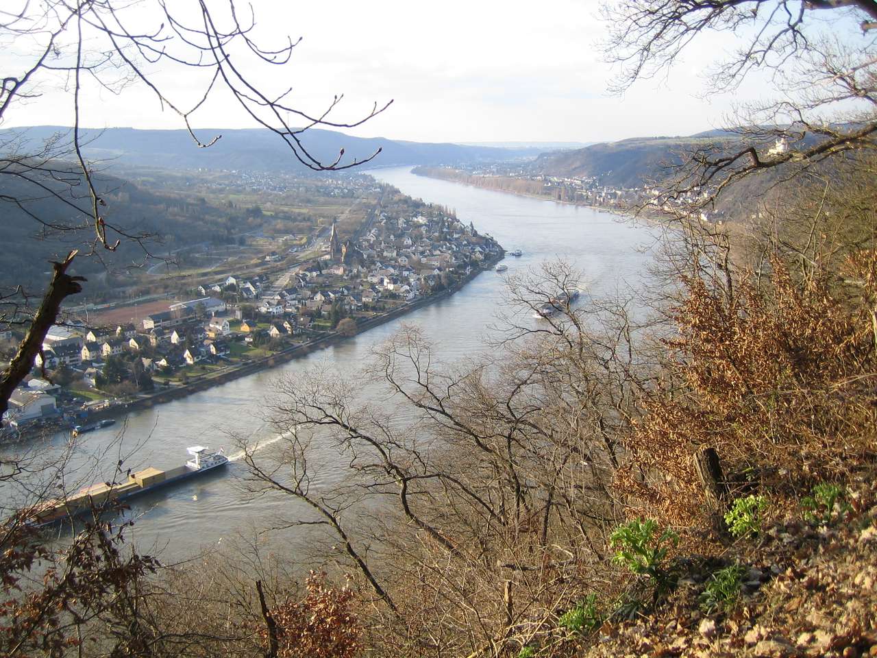 the Rhine at Spay online puzzle