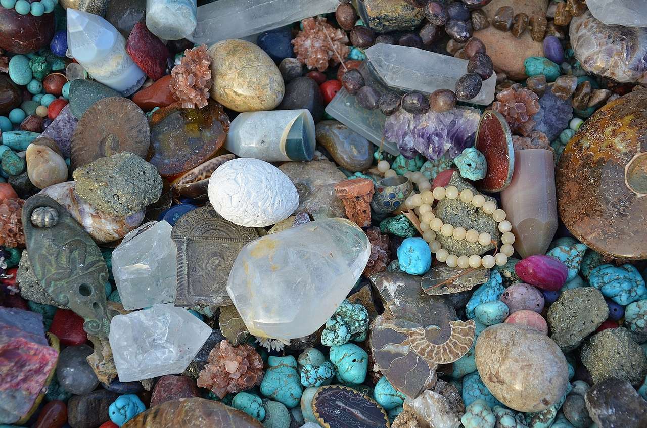 Ποικιλία Αντικειμένων-n- Πέτρες online παζλ