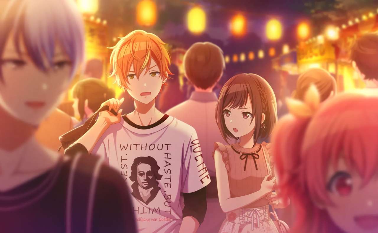 Unchanging Summer Festival Shinonome Siblings puzzle online from photo