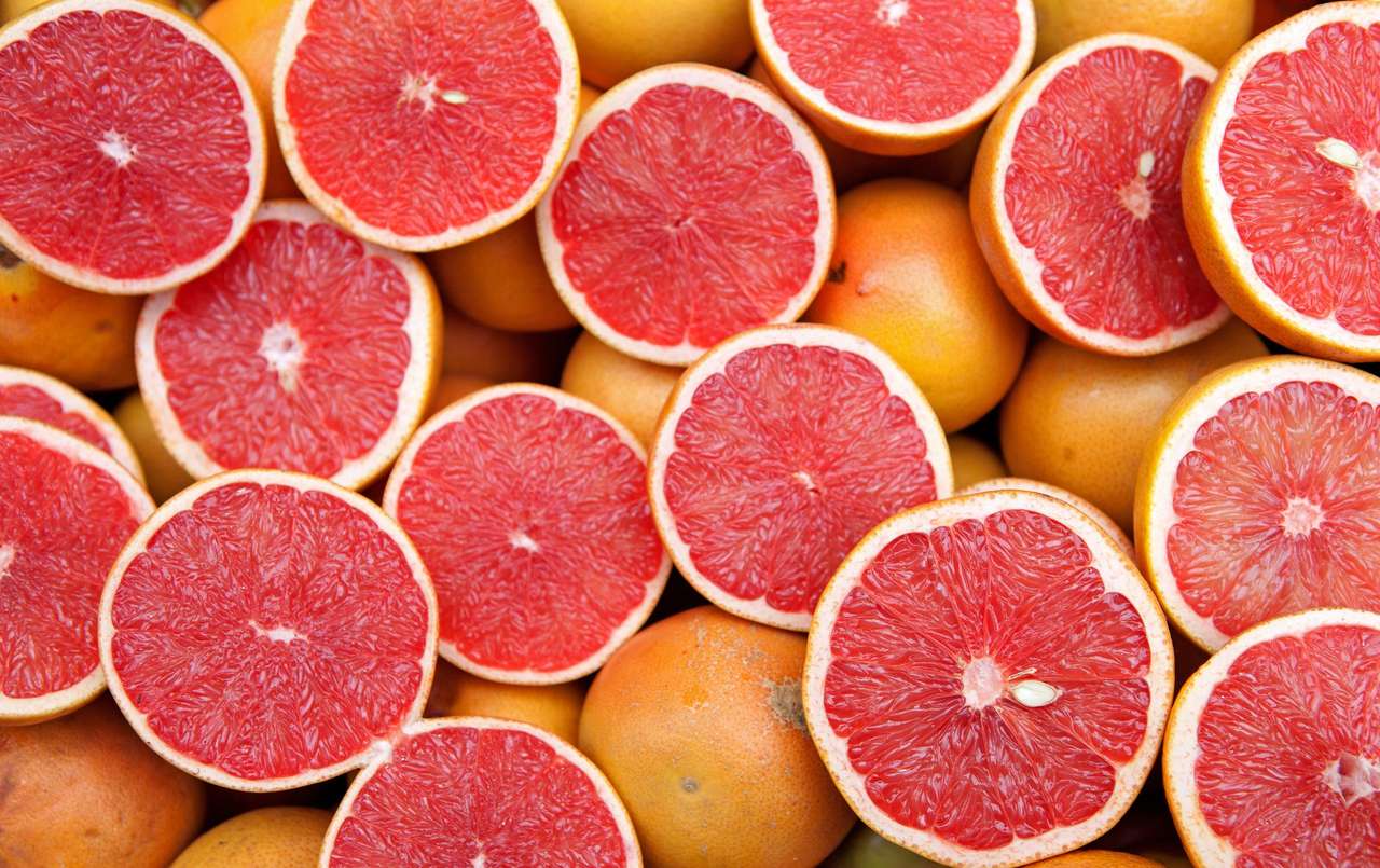 grapefruit puzzle online from photo