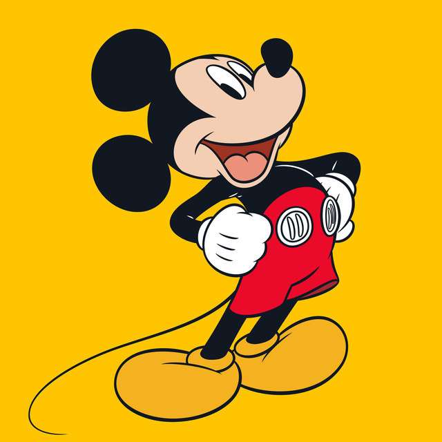Mickey Mouse puzzle online din fotografie