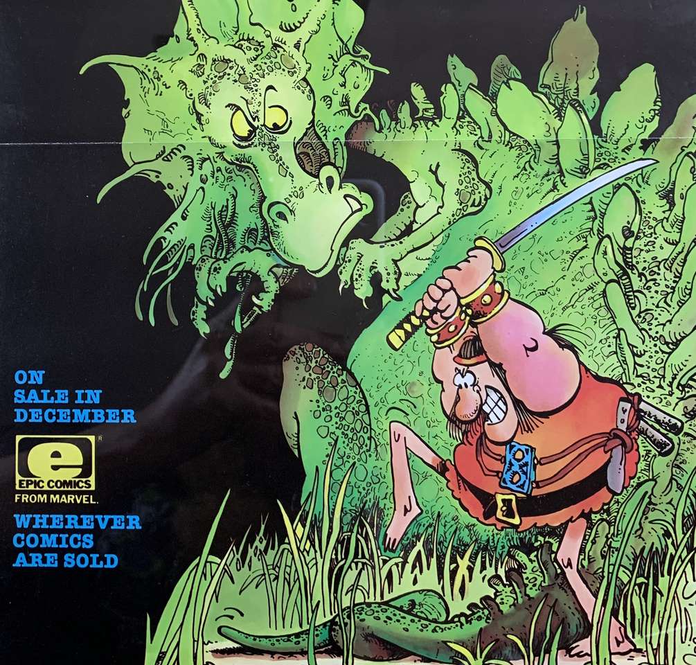 Groo Dragon Poster online puzzle