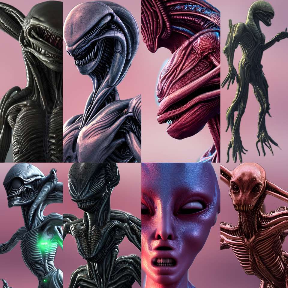 Ομάδα εξωγήινων online παζλ