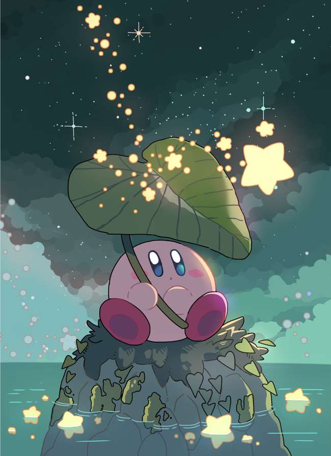αστέρι Kirby παζλ online από φωτογραφία