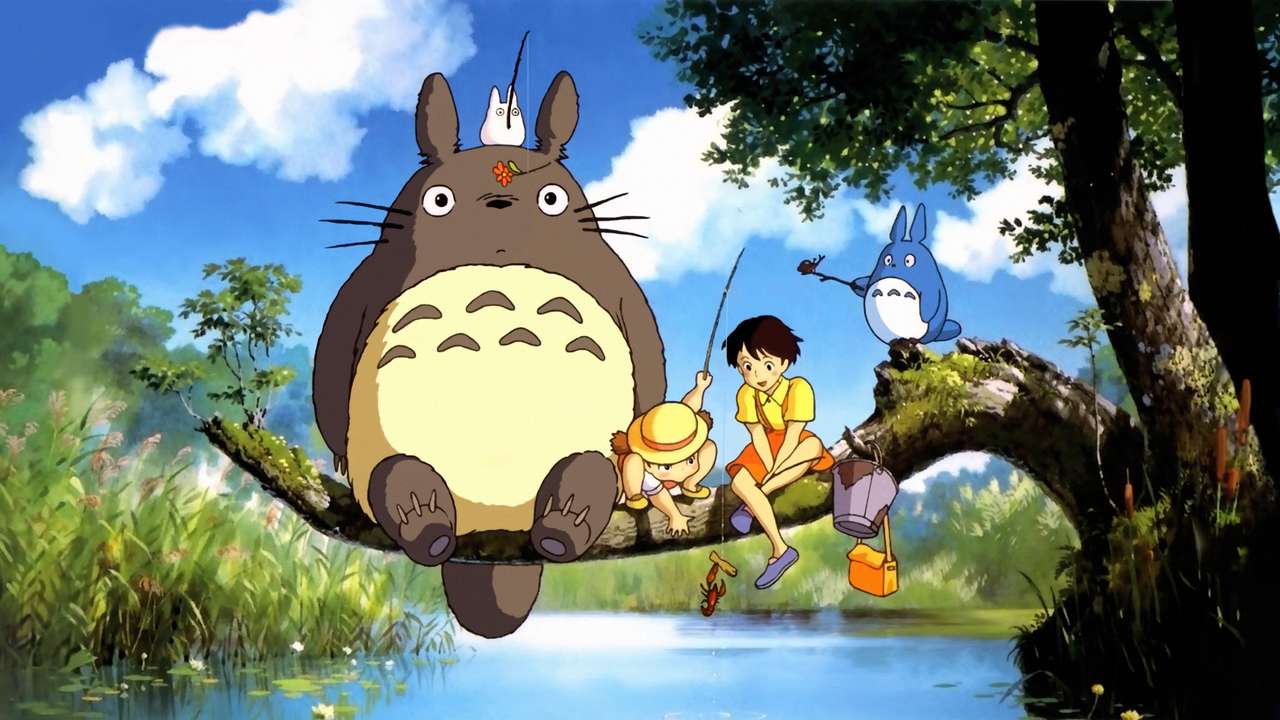 Totoro Ghibli film puzzle en ligne