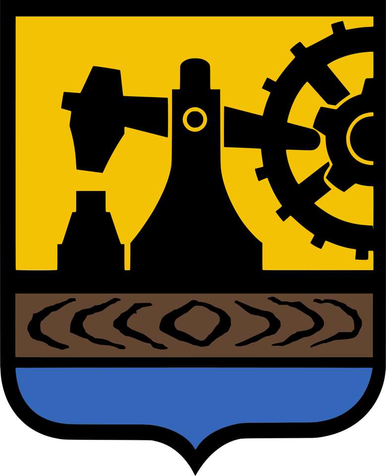 Coat of arms of my city. puzzle online from photo