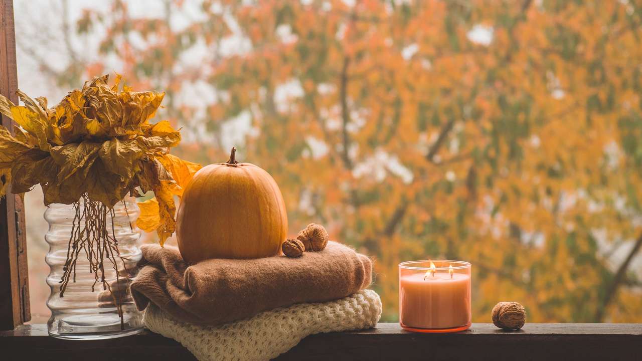 Pumpkin Candle online puzzle