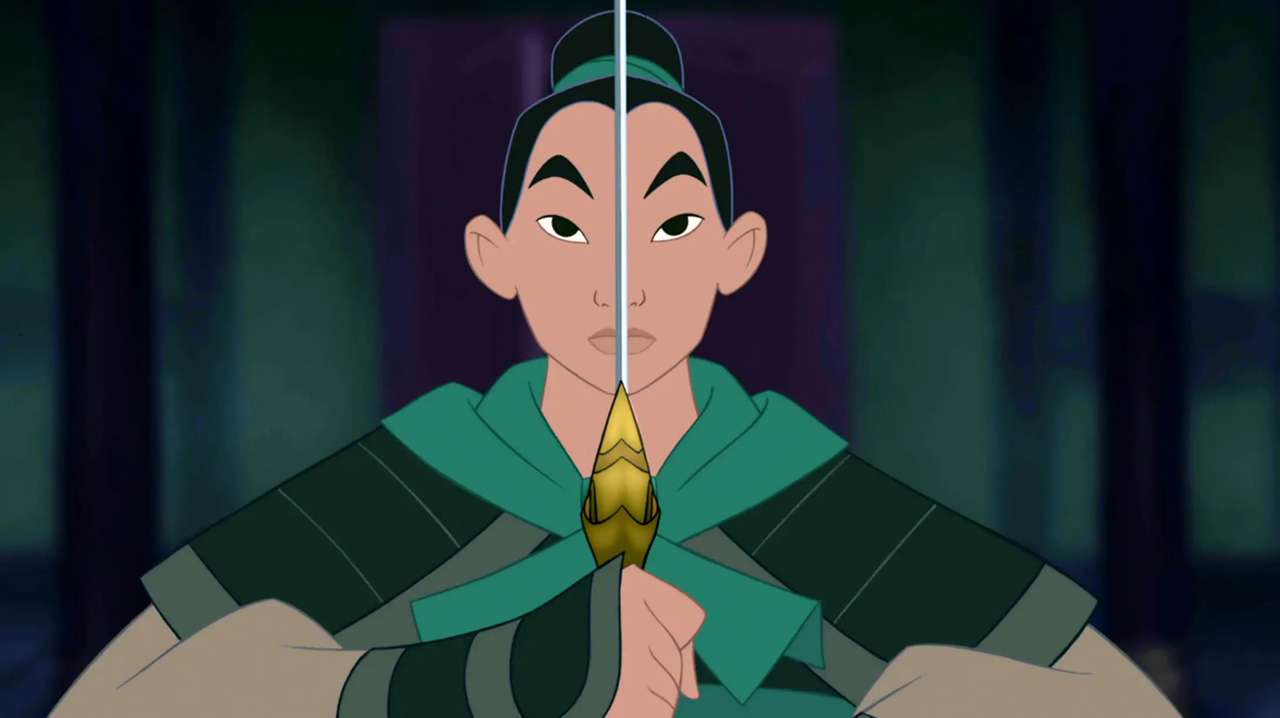 Mulan Disney puzzle online a partir de fotografia