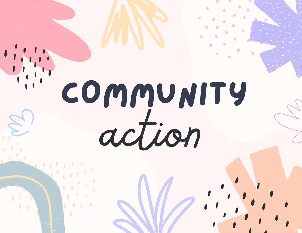 Community Action puzzle online from photo