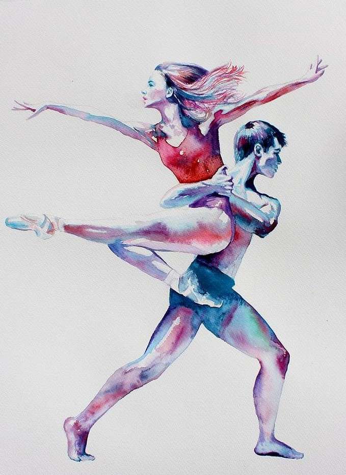 ballet hjkk puzzel online van foto