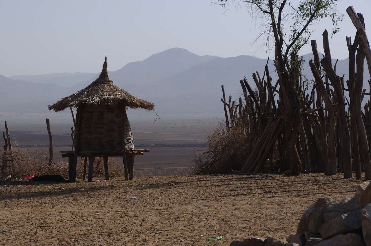 Äthiopien, hartes Land Online-Puzzle