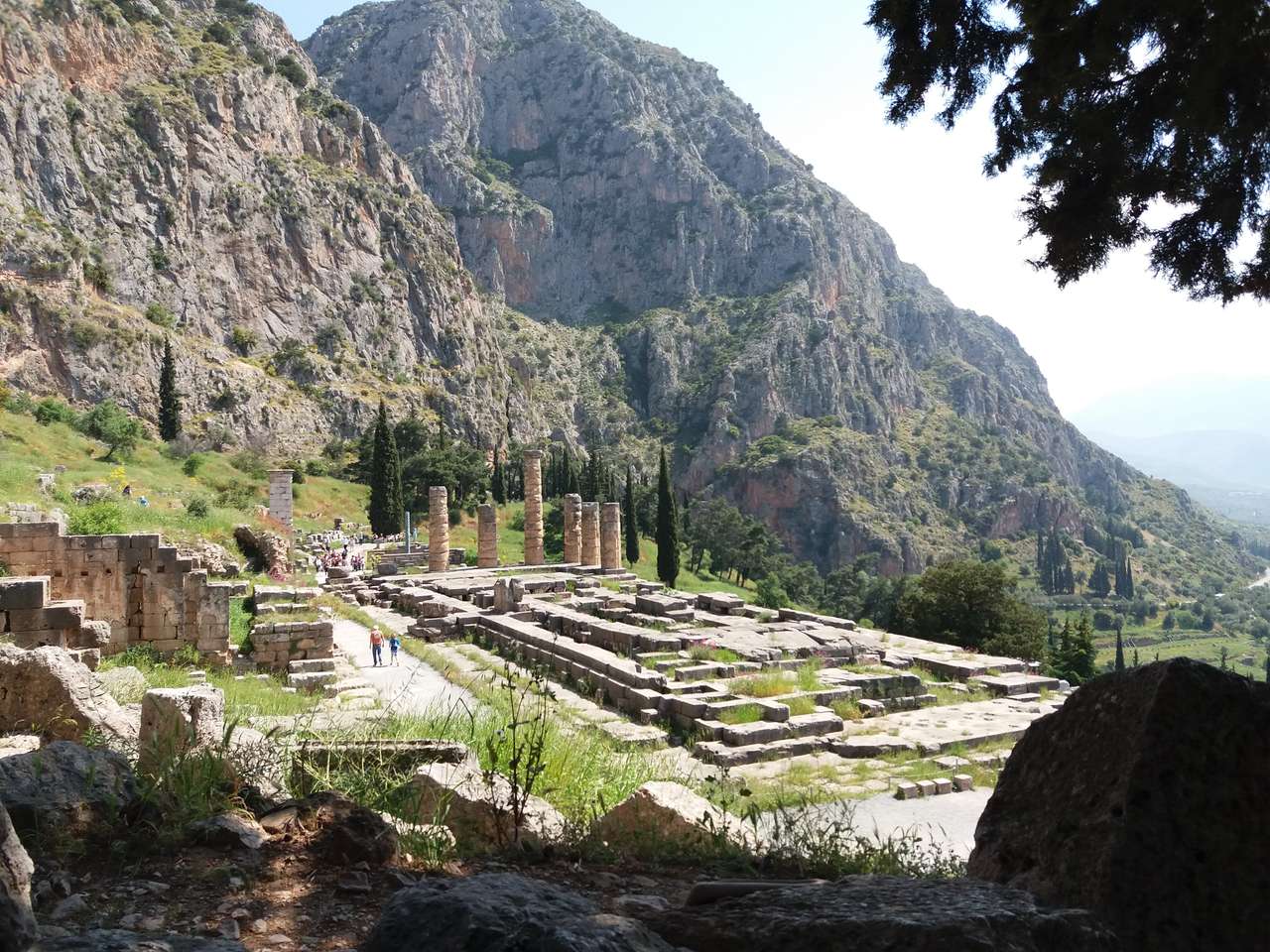 Templo d'Apol. isto puzzle online a partir de fotografia